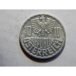 Rakousko 10 Gröschen 1978 XF č26274