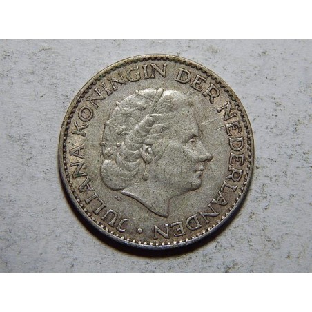Nizozemí 1 Gulden 1957 Ag XF č26000ř120Kč (1)