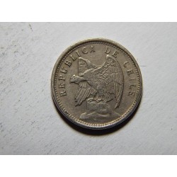 Chile 5 Centavos 1928 XF č37283