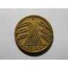 Německo Výmarsko 5 Reichspfennig 1925 E XF č11313