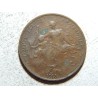 Francie 5 Centimes 1913 XF č37595