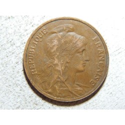 Francie 5 Centimes 1912 XF č37597