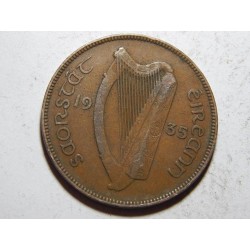 Irsko 1 Penny 1935 XF č12432