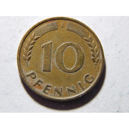 Německo BRD 10 Pfennig 1950 J XF č22121