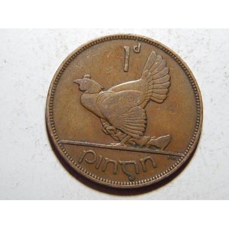 Irsko 1 Penny 1935 XF č12431