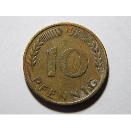 Německo BRD 10 Pfennig 1950 J XF č11962