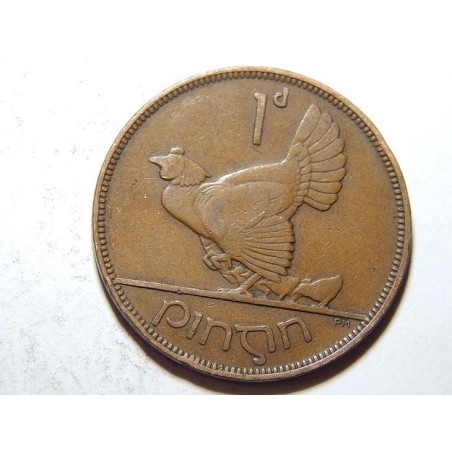 Irsko 1 Penny 1931 R VF-XF č12425