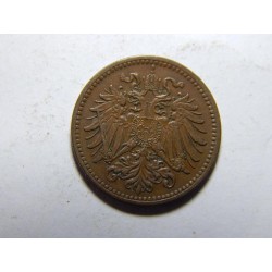 František Josef I. 1 Heller 1910 XF č30333
