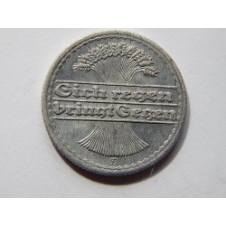 Německo Výmarsko 50 Pfennig 1922 F UNC 11020