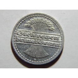 Německo Výmarsko 50 Pfennig 1920 D XF-UNC 12072