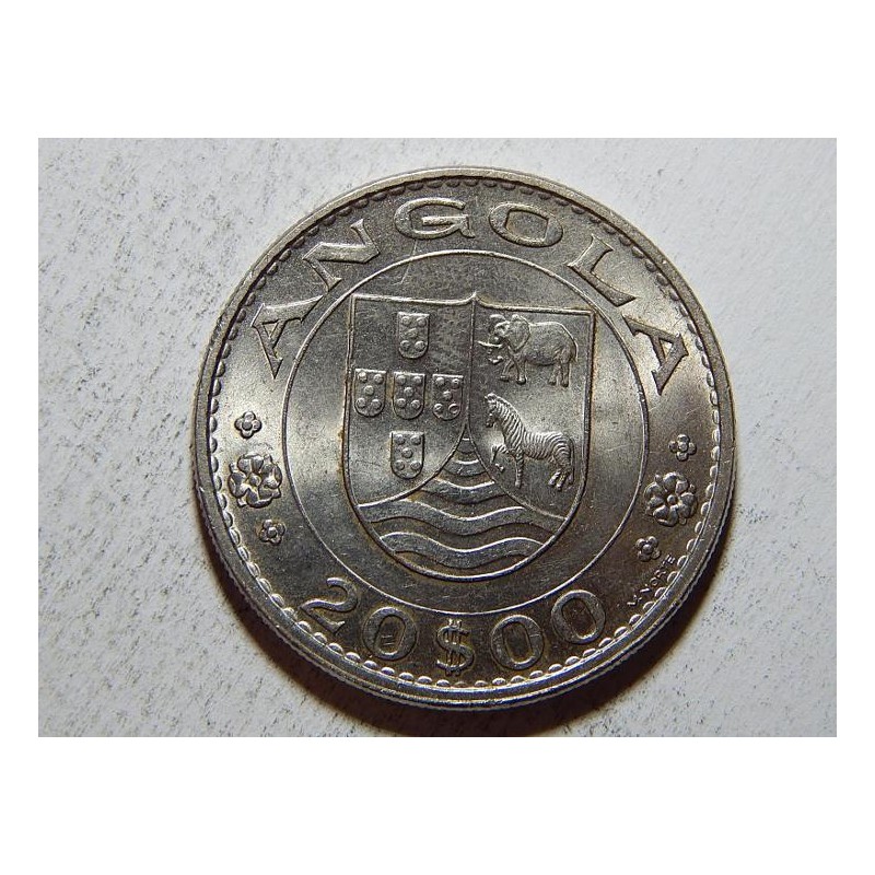Angola 20 Escudos 1971 UNC č24176 Angola 20 Escudos 1971 UNC č24176