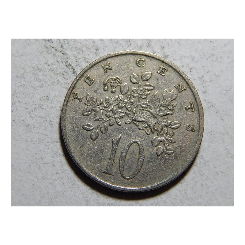 Jamajka 10 Cents 1969 XF č38866 Jamajka 10 Cents 1969 XF č38866