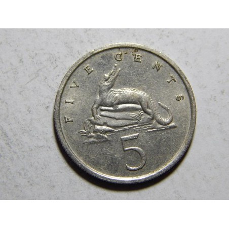 Jamajka 5 Cents 1987 XF č38756