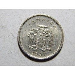 Jamajka 5 Cents 1987 XF č38756