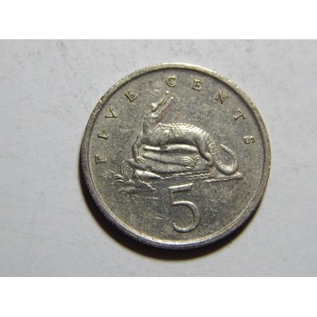 Jamajka 5 Cents 1983 RR XF č38713