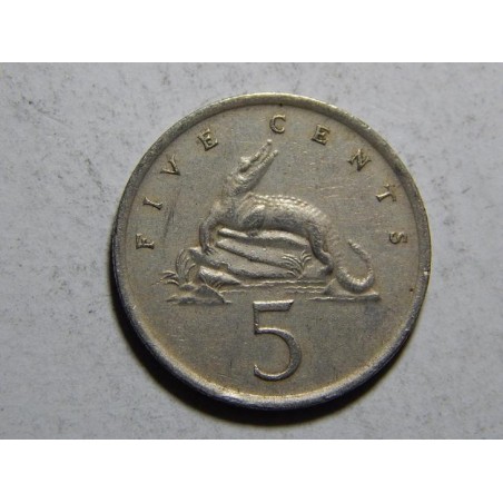 Jamajka 5 Cents 1977 R XF č38753