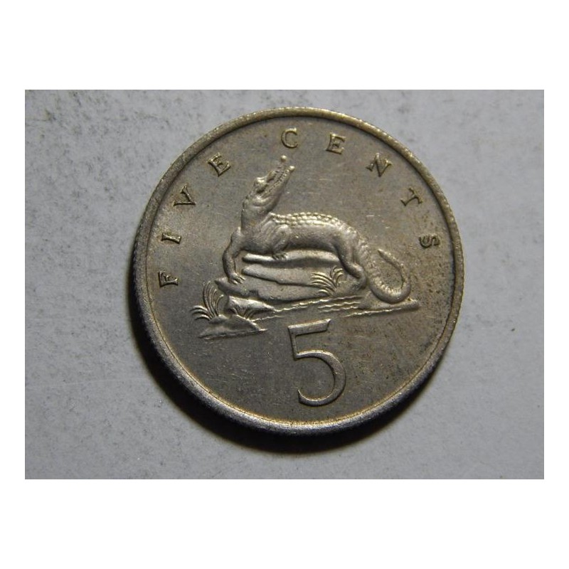 Jamajka 5 Cents 1969 XF-UNC č38765 Jamajka 5 Cents 1969 XF-UNC č38765