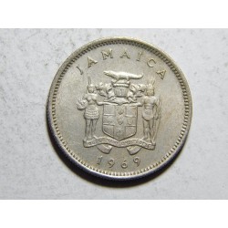 Jamajka 5 Cents 1969 XF-UNC č38765