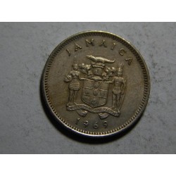 Jamajka 5 Cents 1969 XF č38759