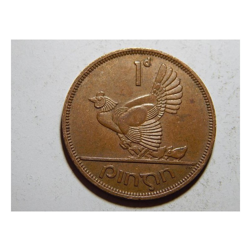 Irsko 1 Penny 1963 XF č12416 Irsko 1 Penny 1963 XF č12416
