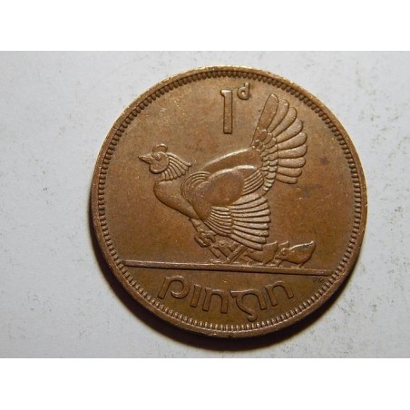 Irsko 1 Penny 1963 XF č12416