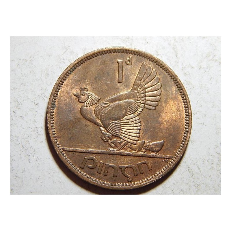 Irsko 1 Penny 1952 R UNC č12456 Irsko 1 Penny 1952 R UNC č12456