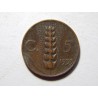 Italie 5 Centesimi 1933 R VF-XF č25138