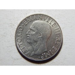 Italie 1 Lira 1942 R (Magnetická) XF č33227