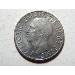 Italie 1 Lira 1942 R (Magnetická) XF č33213