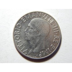 Italie 1 Lira 1940 R (nemagnetická) XF č25179