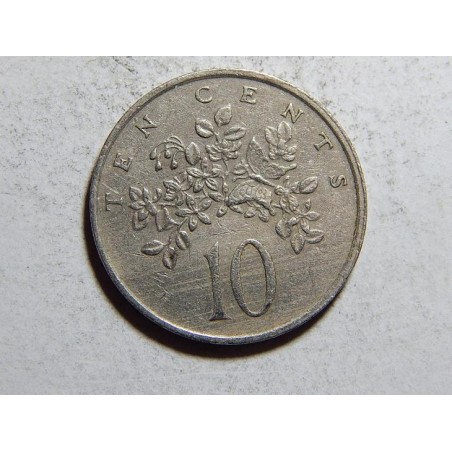 Jamajka 10 Cents 1985 VF-XF č38848