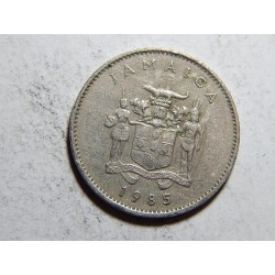 Jamajka 10 Cents 1985 VF-XF č38848