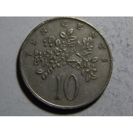 Jamajka 10 Cents 1985 XF č38792