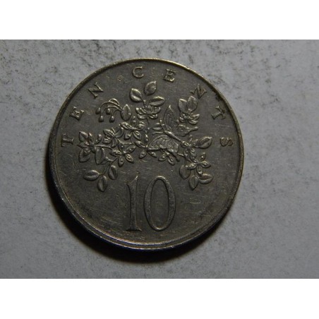 Jamajka 10 Cents 1986 XF č38844