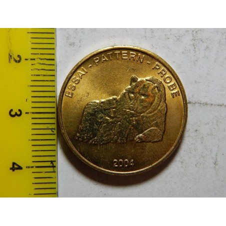 50 Eurocent PROBE 2004 neurčený stát XF č25838