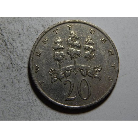 Jamajka 20 Cents 1969 XF č21597