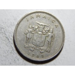 Jamajka 20 Cents 1969 XF č21597
