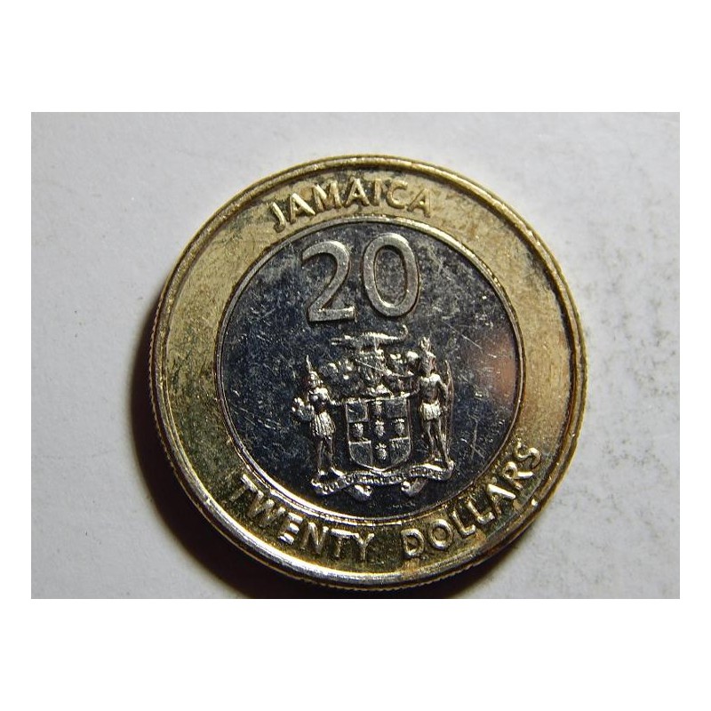 Jamajka 20 Dollars 2017 XF č38740 Jamajka 20 Dollars 2017 XF č38740