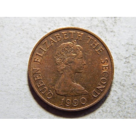 Jersey 1 Penny 1990 XF-UNC č25519
