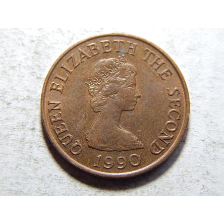 Jersey 1 Penny 1990 XF-UNC č25451