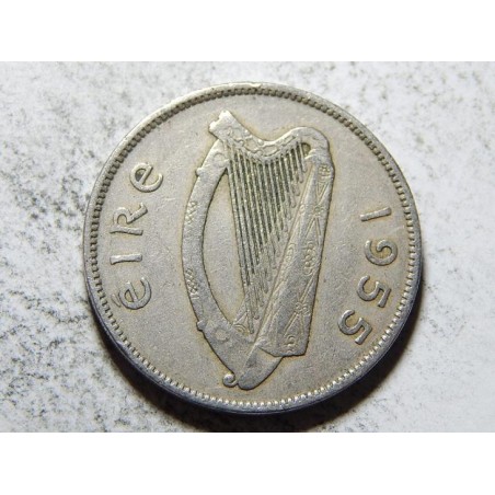 Irsko 1 Florin 1955 RR XF č23807
