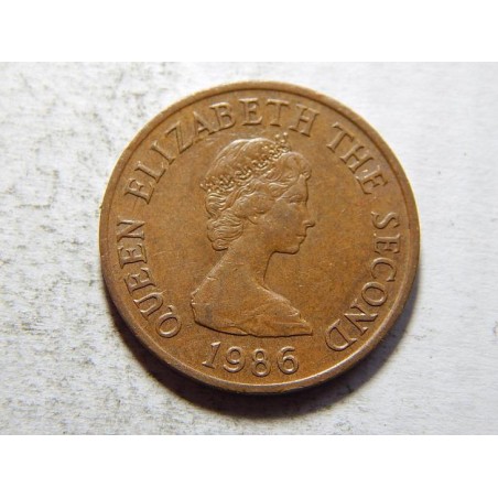 Jersey 1 Penny 1986 XF-UNC č25468