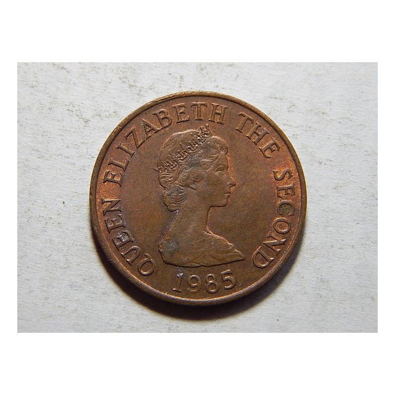 Jersey 1 Penny 1985 XF č25332 Jersey 1 Penny 1985 XF č25332