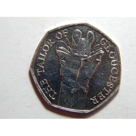 Anglie 50 Pence 2018 The Tailor of Gloucester UNC č27859
