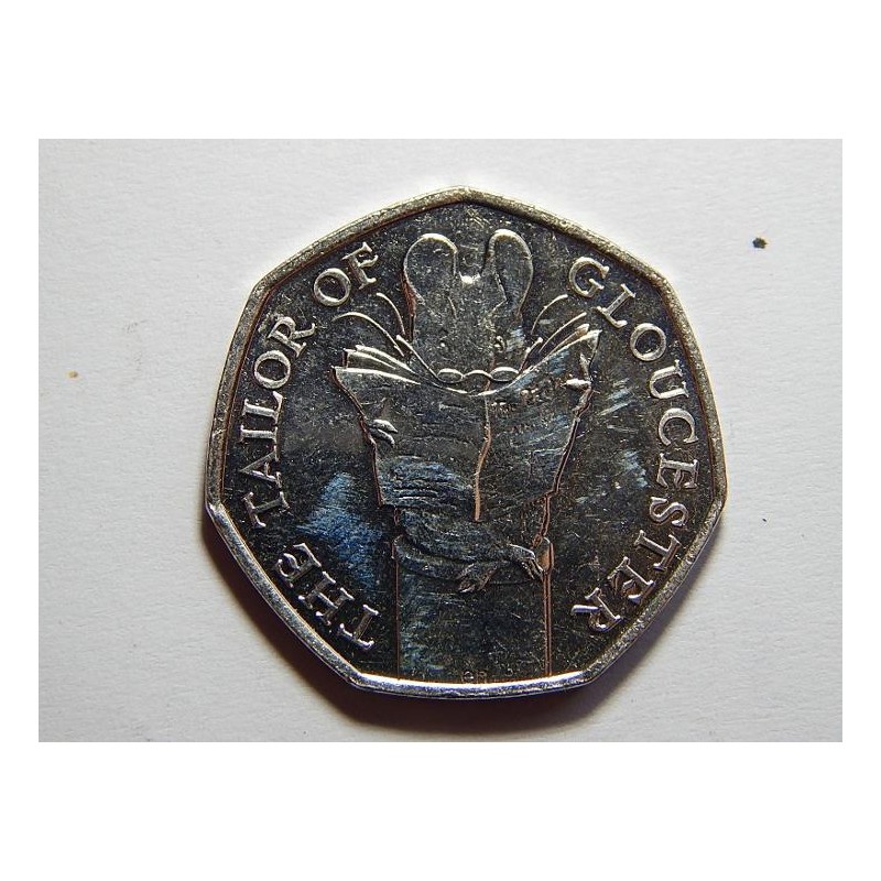 Anglie 50 Pence 2018 The Tailor of Gloucester UNC č21944 Anglie 50 Pence 2018 The Tailor of Gloucester UNC č21944