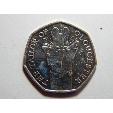 Anglie 50 Pence 2018 The Tailor of Gloucester UNC č21944