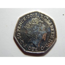 Anglie 50 Pence 2018 The Tailor of Gloucester UNC č21944