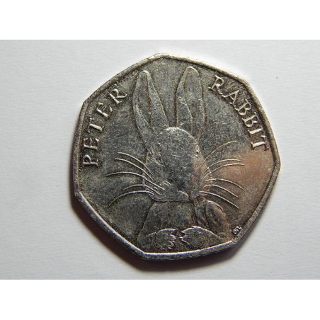 Anglie 50 Pence 2016 Peter Rabbit UNC č21922