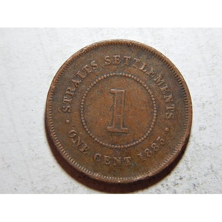 Straits Settlements 1 Cent 1883 F č37995