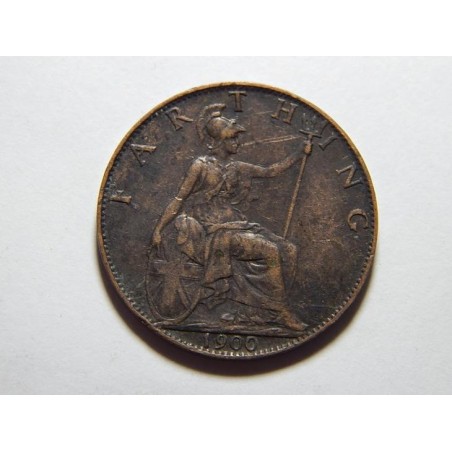 Anglie 1 Farthing 1900 Victoria XF č28562